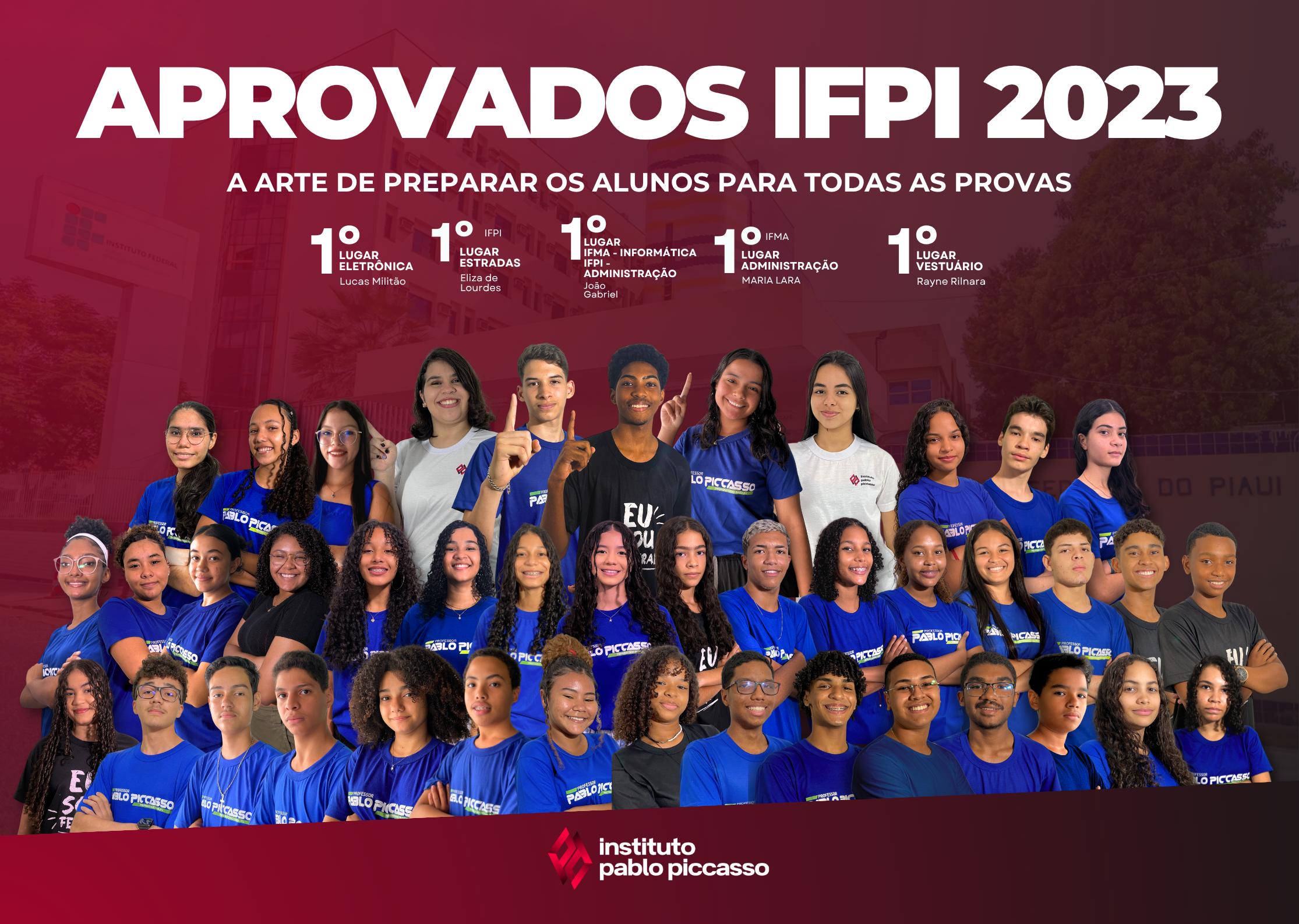 Aprovados no IFPI - Turma 2023