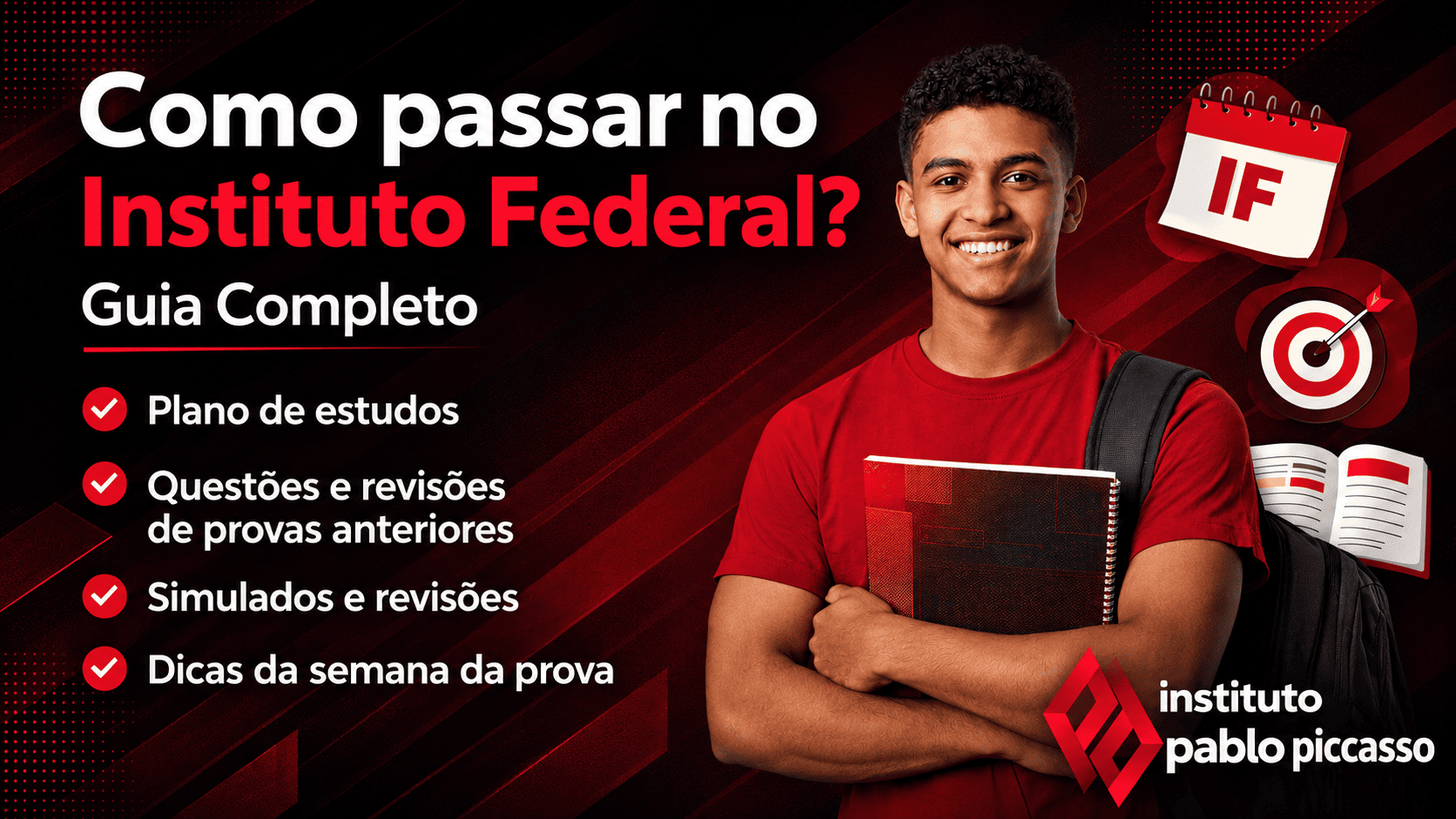 Como passar no Instituto Federal: guia completo do 8º/9º ano até o dia da prova