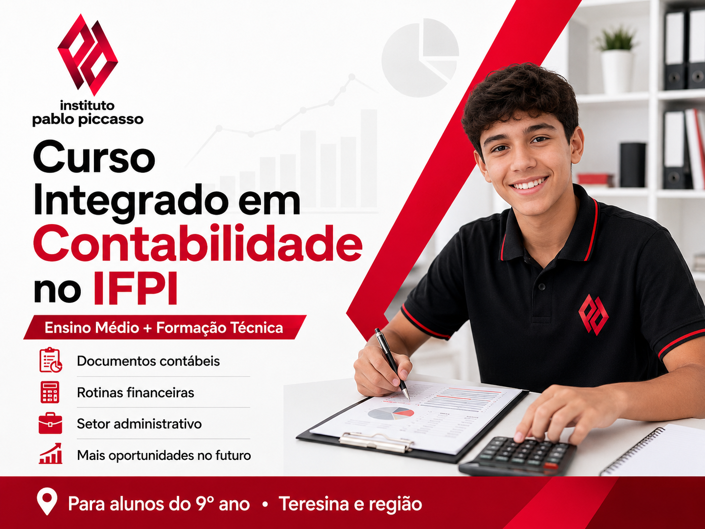 O que é o curso integrado ao Ensino Médio em Contabilidade no IFPI? - PREIF