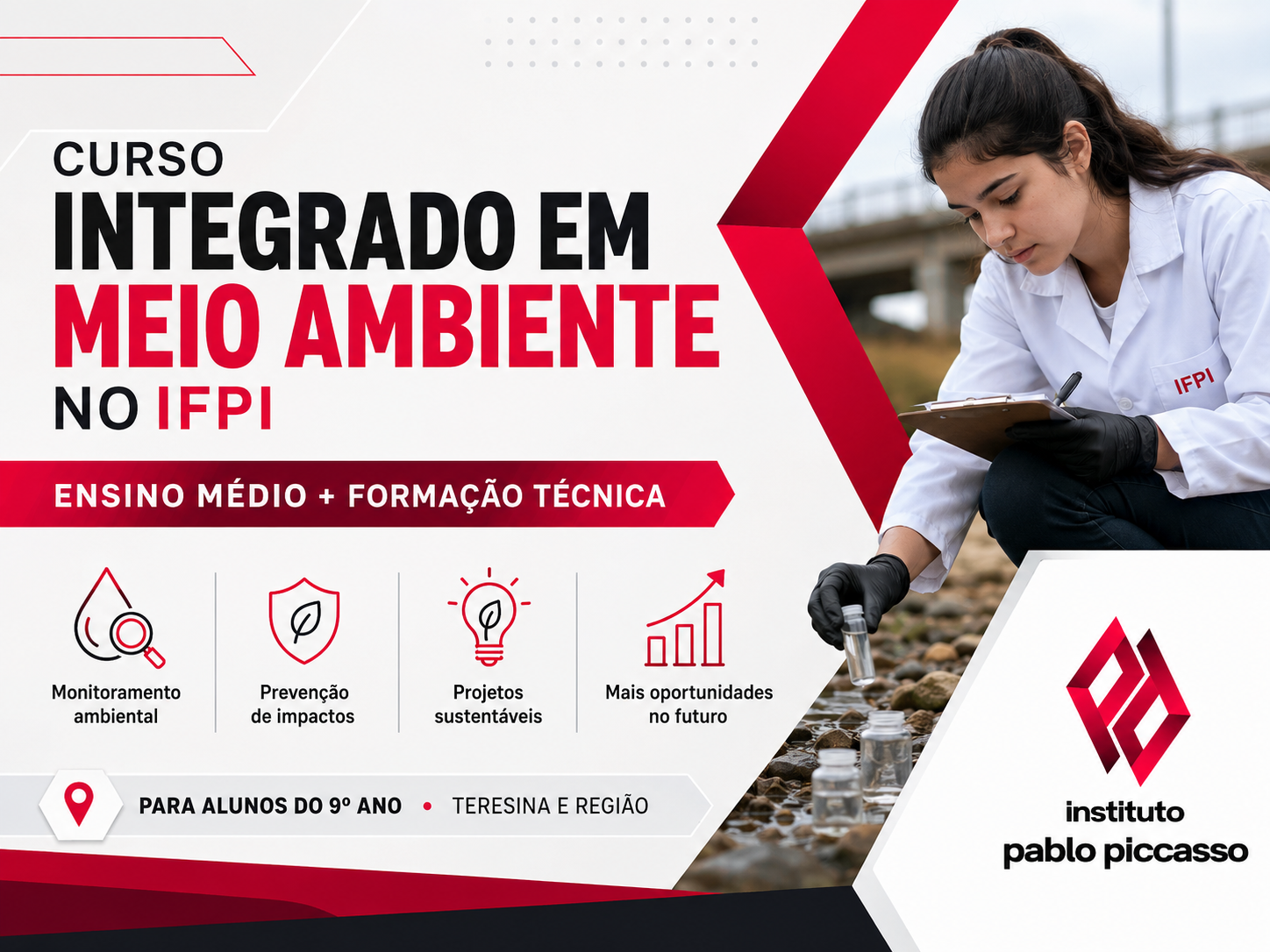 Curso Técnico Integrado em Meio Ambiente no IFPI: o que é, o que faz, onde atua e média salarial