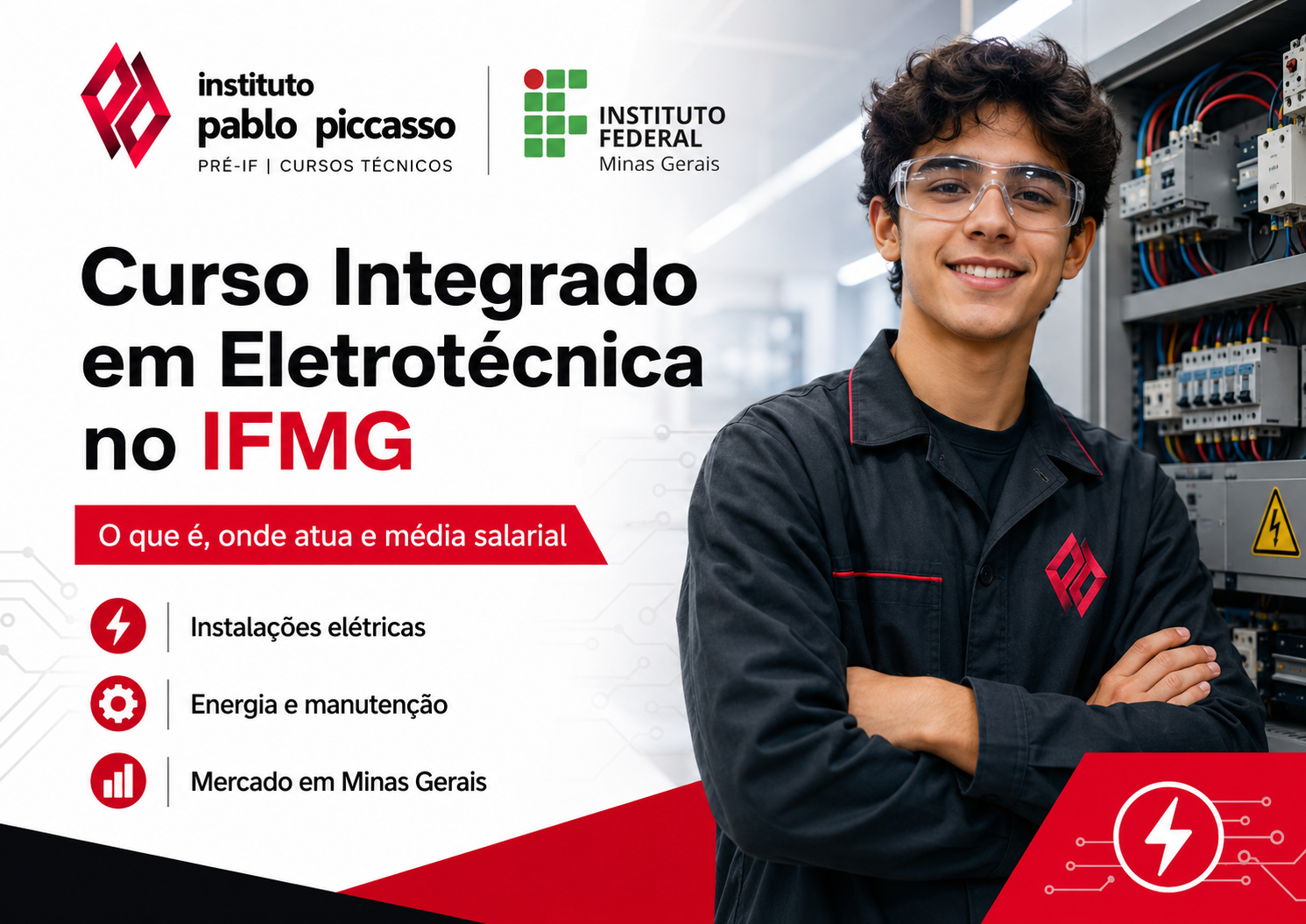 Curso Técnico Integrado em Eletrotécnica no IFMG: o que é, o que faz, onde atua e média salarial