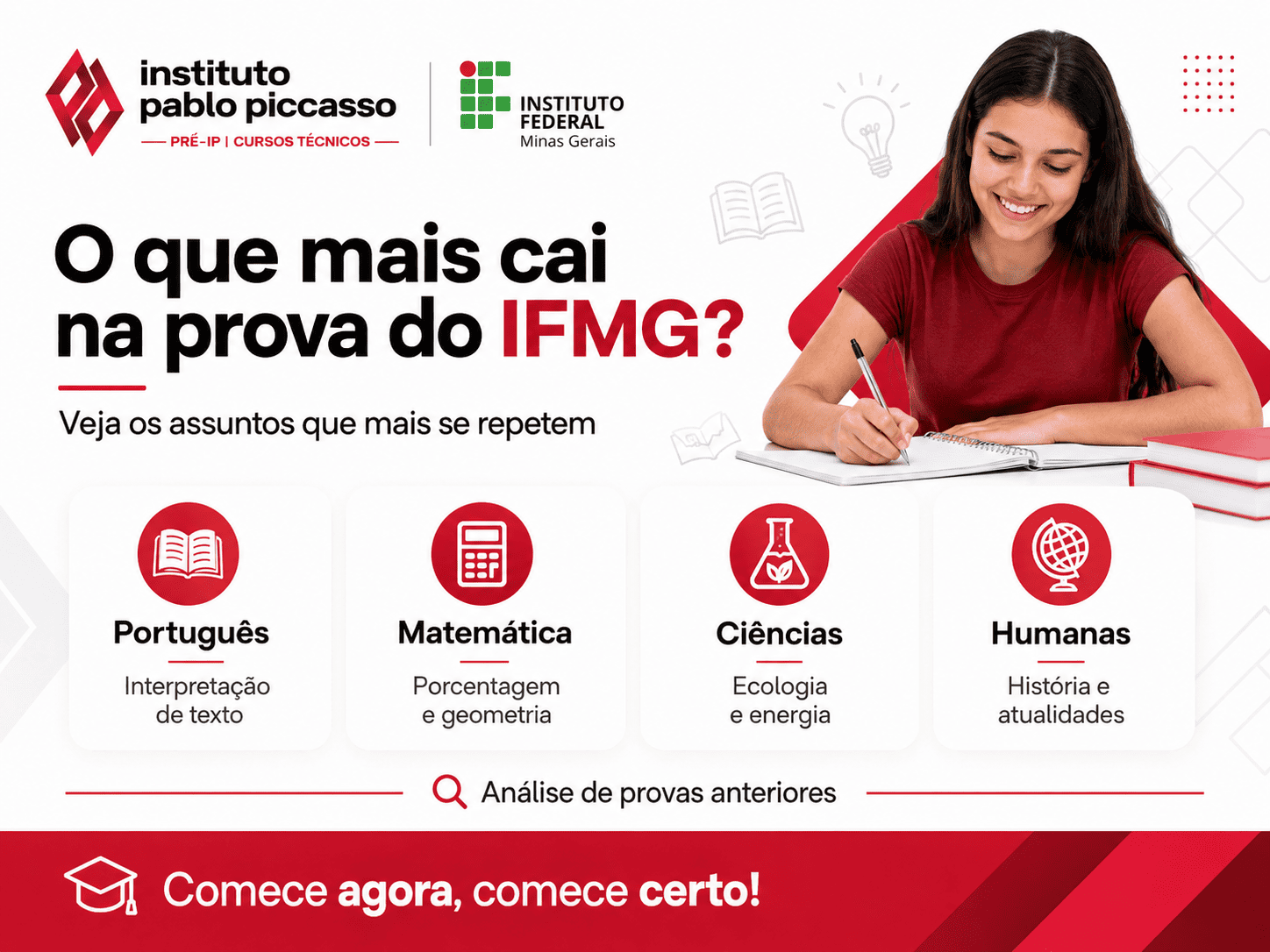 O que mais cai na prova do IFMG?
